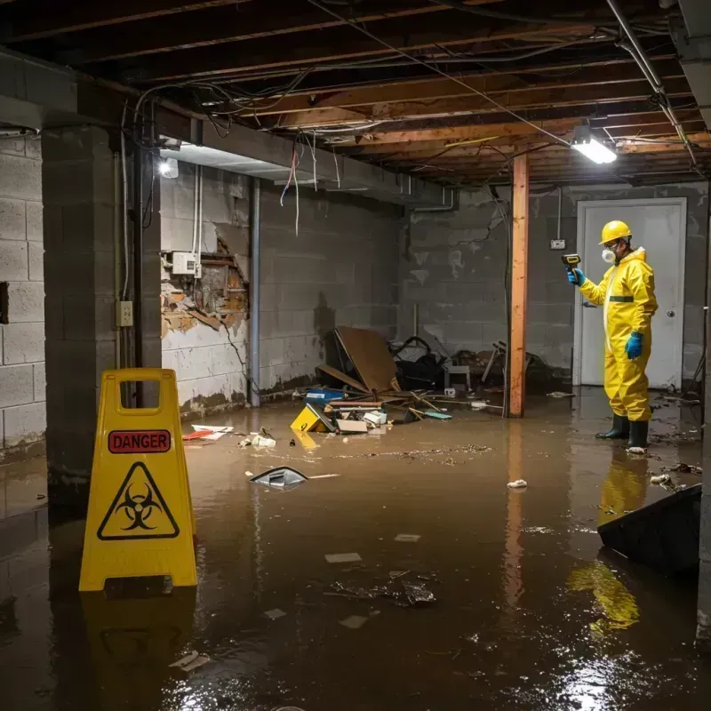 Flooded Basement Electrical Hazard in Phillips County, CO Property